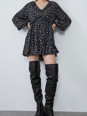 Zara mini floral Dress